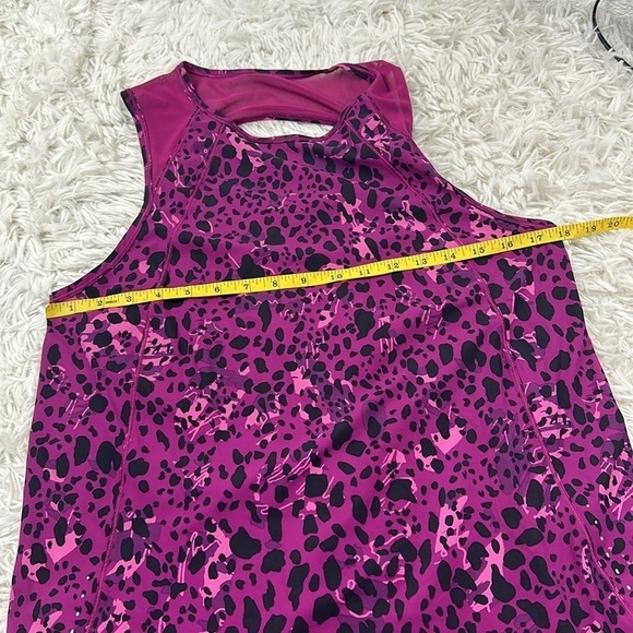Lululemon Sculpt Tank Top Cheetah Camo Magenta Purple Multi / Magenta Purple - Picture 2 of 3
